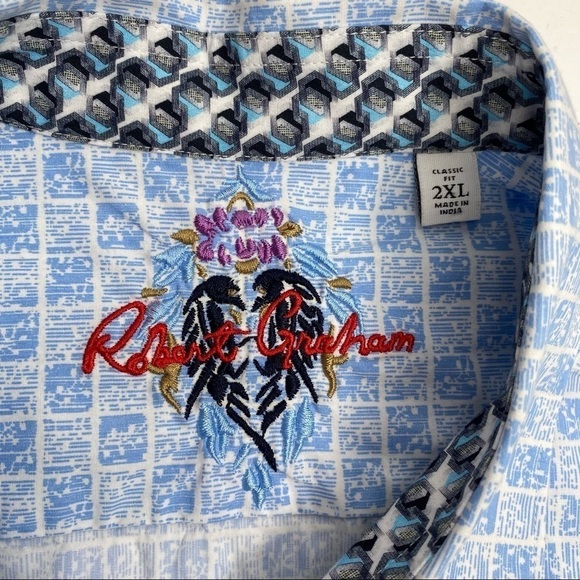 Robert Graham Men’s Classic Fit Button Down Shirt. Size 2XL - Picture 9 of 9